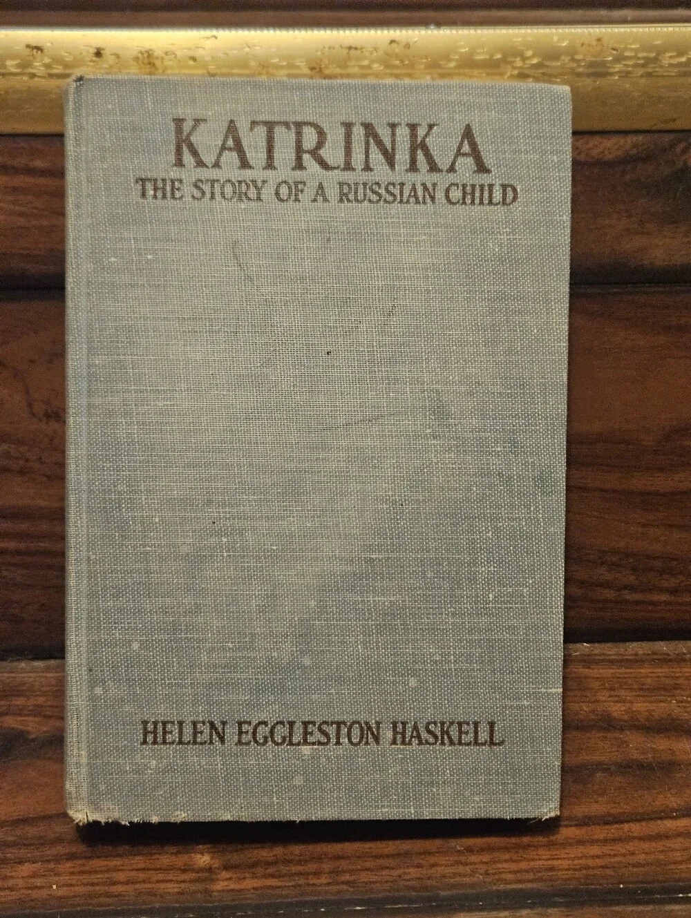 Vintage Russia Children's Book Katrinka Story of a Russian Child 1966 Hardcover